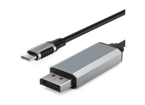 COTECi OF-014 Type-C to DisplayPort 1.4, 4K 60Hz Cable 1.8M - Gray
